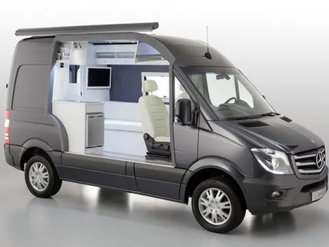 Mercedes Sprinter Caravan: cho dân "phượt"